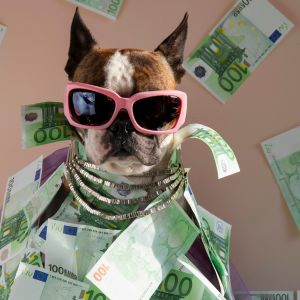 Ein großes rotes x ist mit groben, kreidestiftähnlichen strichen auf einen schlichten weißen hintergrund gezeichnet.