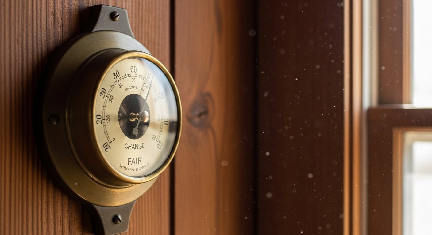 Barometer zwischen Veränderung und Schönwetter — dein Körper kalibriert seine Instrumente neu